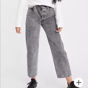 Levi’s Ribcage Straight Ankle Women's Jeans Moon Landing 25W X 27L